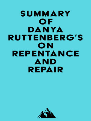 cover image of Summary of Danya Ruttenberg's On Repentance and Repair